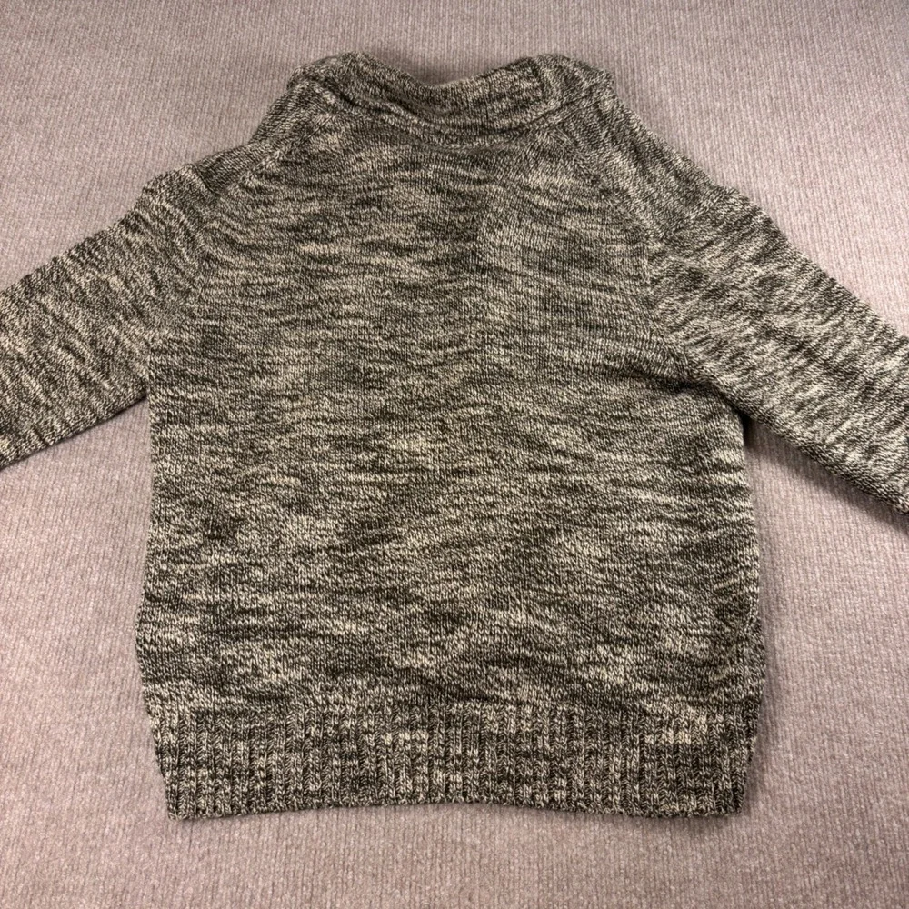 Polo Ralph Lauren Olive Beige 100% Cotton Cardigan Sweater Men's Size Large EUC